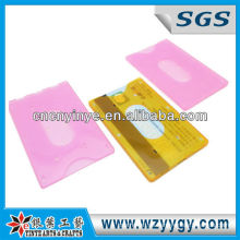 OEM niedlichen rosa Plastikkarte Abdeckung für ID-Karte